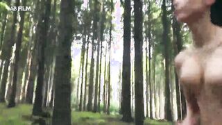 Jogging while Nude and Playing with Myself