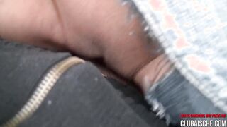 Perverse Parkplatzschlampe fickt User und pisst public !!!