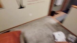 Pregnant Stepmom seduces boy and gets fucked with creampie