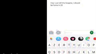 Exhausted Health Care Worker Comes Home to a Big Hug - Amateur