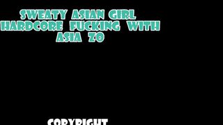 Sweat Asian Girl fucks with German Warzone Gamer