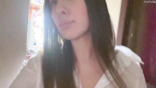 Oops! Stepsister Fuck Me no Protection Creampie