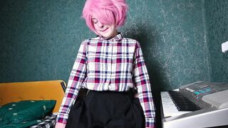 Mina Ashido Shows You Her Pink Titties, Pussy and Lets You Stretch Her Tight ...