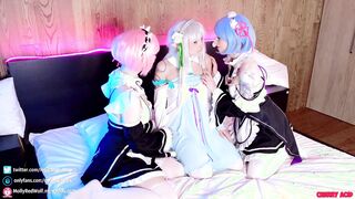 Hot Servants Satisfy the Lustful Desires of Their Mistress Emilia
