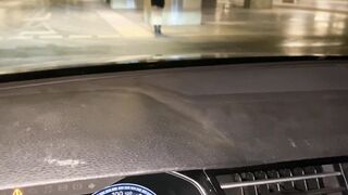 Cheat my husband with his driver in Parking in Mall
