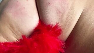Multiple squirting orgasm. Wife Blowjob Cum in mouth swallow