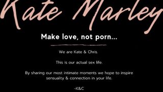 My Tiger Came Out and I Couldn't Get Enough Passionate Sex with Chris - Kate