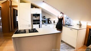 Pov Friend's Wife Swallow Cum and Gets Pounded in Kitchen, Sexiest Wife!