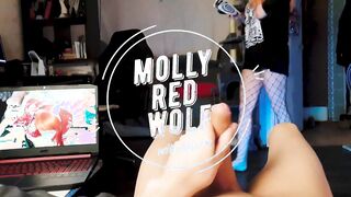 Geek Girl Caught Her Impudent Step-brother for Jerk off