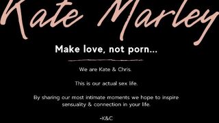 Real Couple Intimate Touching, Caressing, & Body Worshiping