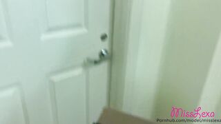 Fit School Teacher Fucks the Amazon Delivery Boy