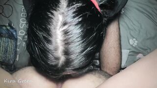 Blowjob and Rimming, licking and sucking balls, threesome