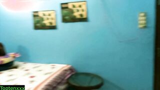 Indian teen sister and cousin brother hot sex at home!