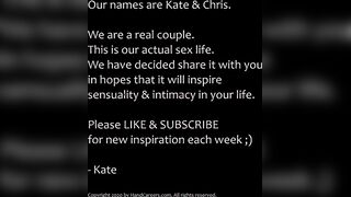 Real Couple Shares Sensual Intimate Lovemaking Moment