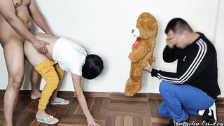 Bring My Girlfriend a Teddy but She Prefers Her Lover's Big Cock - the Day My...