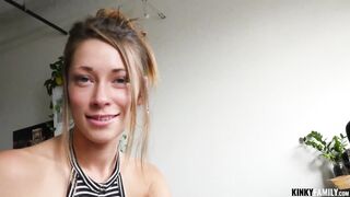 Kinky Family - A little family sex blackmail Kirsten Lee