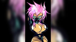 Busty Kitty Shows Her Big Boobs in Oil, Rubs Nipples and Gets Covered W...