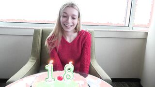 Sexy 18 Yr Old Gets Fucked and Receives a Facial in This Amateur Porn