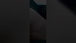 Chubby BBW Shemale Fucks Ass Closeup