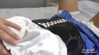 Step Brother Cums Twice in Tight Pussy and Asshole of His Teen Step Sister Ca...