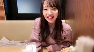 Gonzo sex after dinner. Asian girl