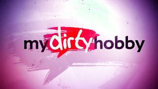 MyDirtyHobby - Petite busty blonde riding a stranger!