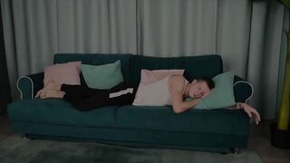Cuckold Sucks And Licks His Girlfriend's Lover's Cum