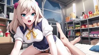 POV Encounter in a Convenience Store