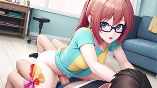 Anime Character in Explicit Convenience Store Scene