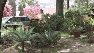 Petite Babysitter Takes First Creampie