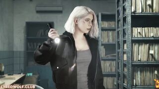 Zombie encounter in cosplay fantasy