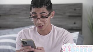 Stepmother craves deep creampie in intimate encounter