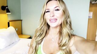 Blindfolded wife meets stranger in hotel room